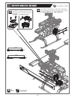 Preview for 22 page of THUNDER TIGER Raptor E550S Instruction Manual