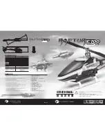 THUNDER TIGER raptor e700 Instruction Manual preview