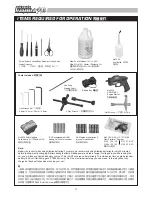 Preview for 4 page of THUNDER TIGER SLEDGE HAMMER S50 Instruction Manual & Parts Catalogue