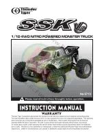 THUNDER TIGER SSK V.2 Instruction Manual preview