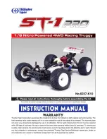 THUNDER TIGER ST-1 PRO Instruction Manual preview