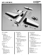 Предварительный просмотр 4 страницы THUNDER TIGER Staudacher S-300 Assembly Manual