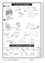 Preview for 4 page of THUNDER TIGER Titan Raptor 50 Size 3D Heli Assembly & Maintenance Manual