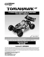 THUNDER TIGER tomahawk 6195-F Instruction Manual preview