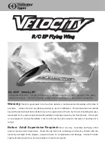 Preview for 1 page of THUNDER TIGER Velocity EP Assembly Instruction Manual