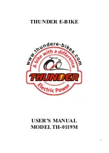 Thunder TH-0119M User Manual preview