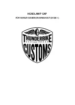 Thunderbike 42-74-020 Manual preview