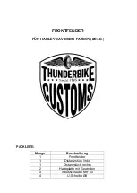 Preview for 1 page of Thunderbike 71-74-050 Mounting Instructions