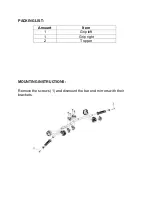 Preview for 6 page of Thunderbike BASE SATIN 55-85-010 Manual