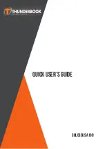 Thunderbook Colossus A100 Quick User Manual preview