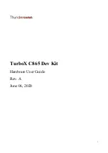 Thundercomm TurboX C865 Dev Kit Hardware User'S Manual preview