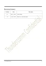 Предварительный просмотр 2 страницы Thundercomm TurboX C865 Dev Kit Hardware User'S Manual