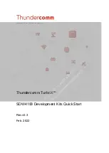 Preview for 1 page of Thundercomm TurboX SDW4100 Quick Start Manual