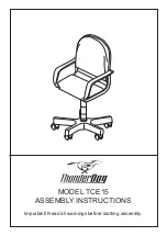 Предварительный просмотр 1 страницы ThunderDog TCE15 Assembly Instructions Manual