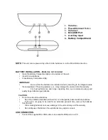 Preview for 3 page of ThunderDog TD100B Manual