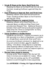 Preview for 8 page of Thunderpaws SportTimer 3000 User Manual