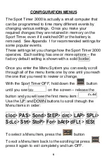 Preview for 9 page of Thunderpaws SportTimer 3000 User Manual