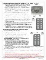 Предварительный просмотр 2 страницы Thunderstone Thunder 7000 Remote Programming & Operation Instructions