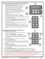 Предварительный просмотр 3 страницы Thunderstone Thunder 7000 Remote Programming & Operation Instructions