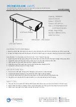 Preview for 2 page of Thuraya LM-P5 Operating Instructions