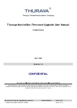 Thuraya MarineStar Firmware Upgrade Manual preview