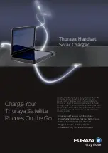 Thuraya Solar Charger Quick Start Manual preview