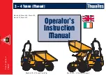 Предварительный просмотр 1 страницы Thwaites Mach 440 Operator'S Instruction Manual