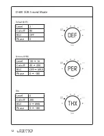 Предварительный просмотр 12 страницы THX D 600 User Manual