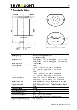 Preview for 25 page of Thyracont B VSP63D Operating Instructions Manual