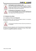 Preview for 8 page of Thyracont SP363 Operating Instructions Manual