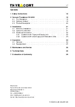 Preview for 17 page of Thyracont SP363MV Operating Instructions Manual