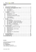 Preview for 2 page of Thyracont VD12 Operating Instructions Manual