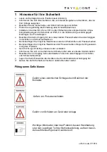 Preview for 3 page of Thyracont VD12 Operating Instructions Manual