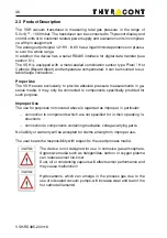 Preview for 36 page of Thyracont VSH87D Operating Instructions Manual