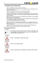 Preview for 4 page of Thyracont VSH87PN Operating Instructions Manual