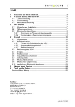 Preview for 3 page of Thyracont VSH88D Operating Instructions Manual