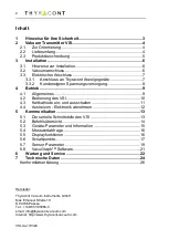 Preview for 2 page of Thyracont VSI17D Operating Instructions Manual