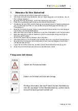 Preview for 3 page of Thyracont VSR53D Operating Instructions Manual