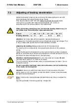 Предварительный просмотр 34 страницы ThyssenKrupp DAF 330 Operating Manual