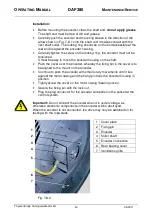 Предварительный просмотр 43 страницы ThyssenKrupp DAF 380 Operating Manual