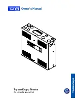 ThyssenKrupp TAC 32 Owner'S Manual preview