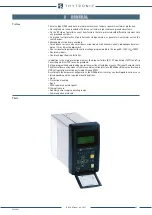 Preview for 10 page of Thytronic NA30 Manual