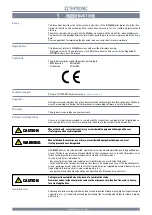 Preview for 5 page of Thytronic SIF5600 Manual