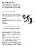 Preview for 8 page of Ti Lite Anti-Tips Owner'S Manual