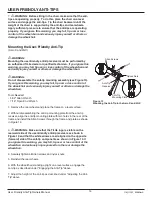 Preview for 14 page of Ti Lite Anti-Tips Owner'S Manual