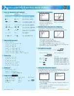 Предварительный просмотр 6 страницы TI 84 - Viewscreen Calc Quick Manual