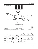 TI CF-29460 Assembly Instructions предпросмотр