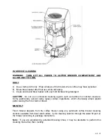 Предварительный просмотр 2 страницы TIA 1603 Series Operation And Cleaning