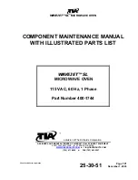 TIA WAVEJET SL 400-1744 Component Maintenance With Illustrated Parts List preview