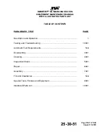 Preview for 7 page of TIA WAVEJET SL 400-1744 Component Maintenance With Illustrated Parts List